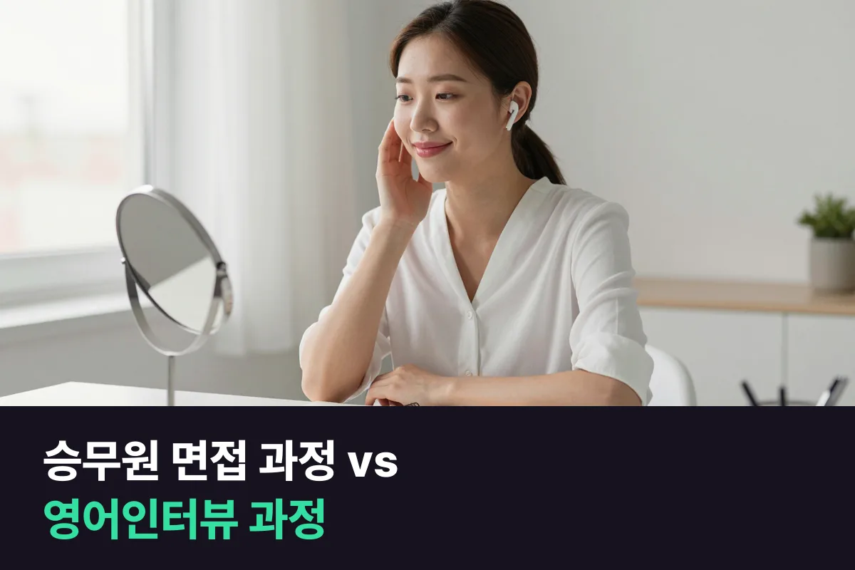 승무원 준비생은 승무원 면접 과정과 영어인터뷰 과정 중 무엇부터 들어야 할까요?