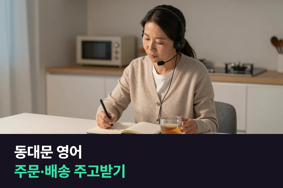 해외 바이어를 받는 동대문 도매상가 사장님은 주문·배송 영어를 어떻게 준비할까요?