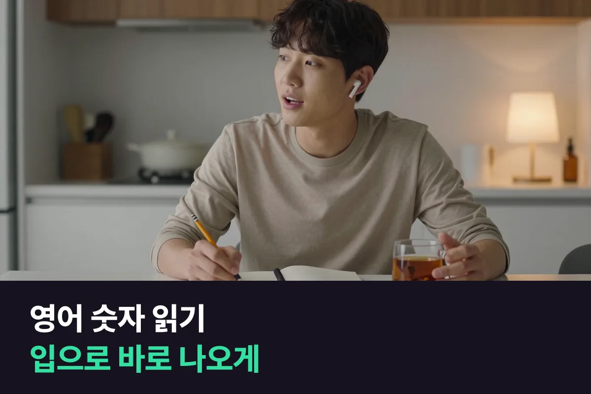 영어 숫자 읽기 연습표로 날짜·금액·전화번호를 입으로 바로 말해요