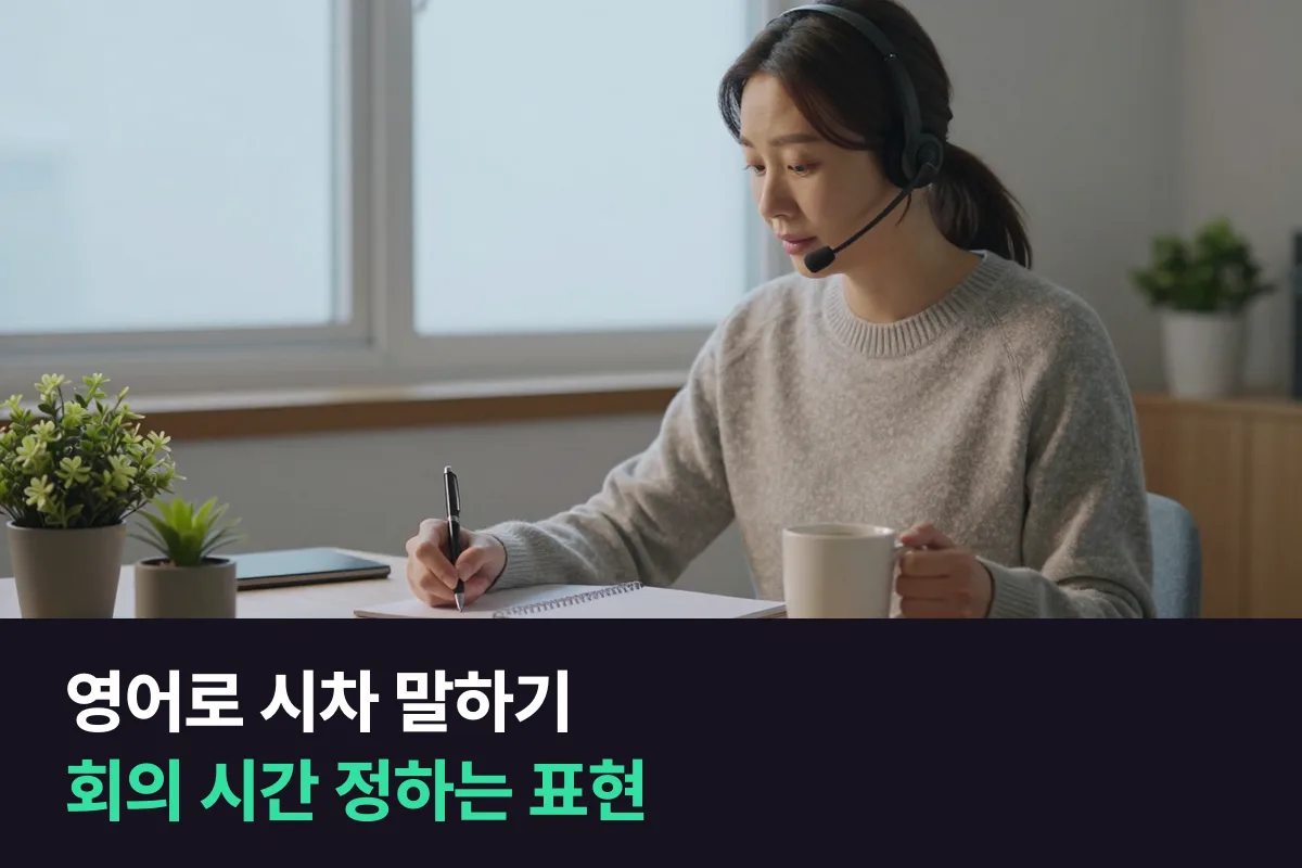 영어로 시차 말하기는 ahead·behind 두 단어와 '두 도시 시간 같이 적기'면 돼요