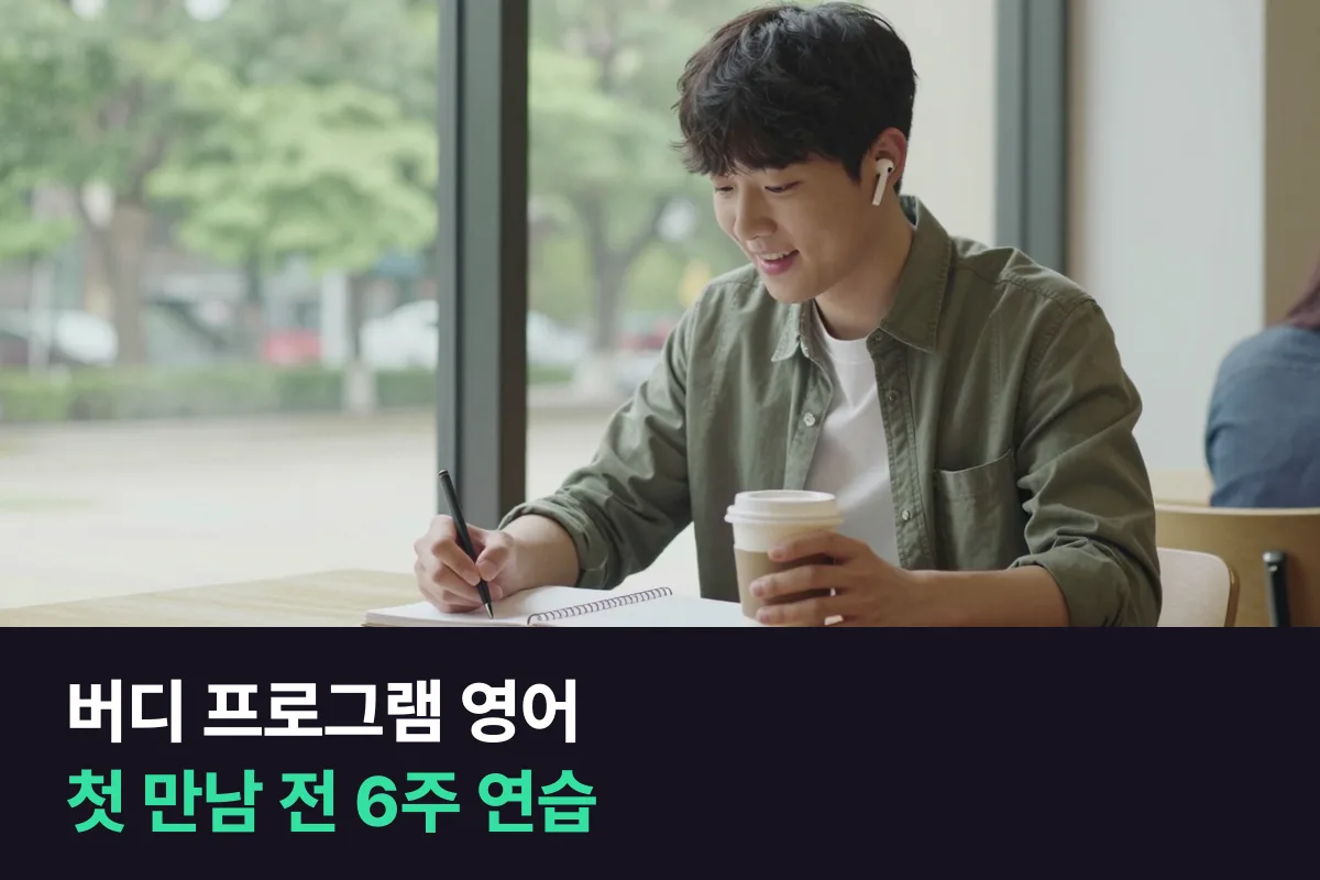 버디 프로그램 영어는 교환학생 버디로 뽑혔다면 안내할 장면부터 연습하세요