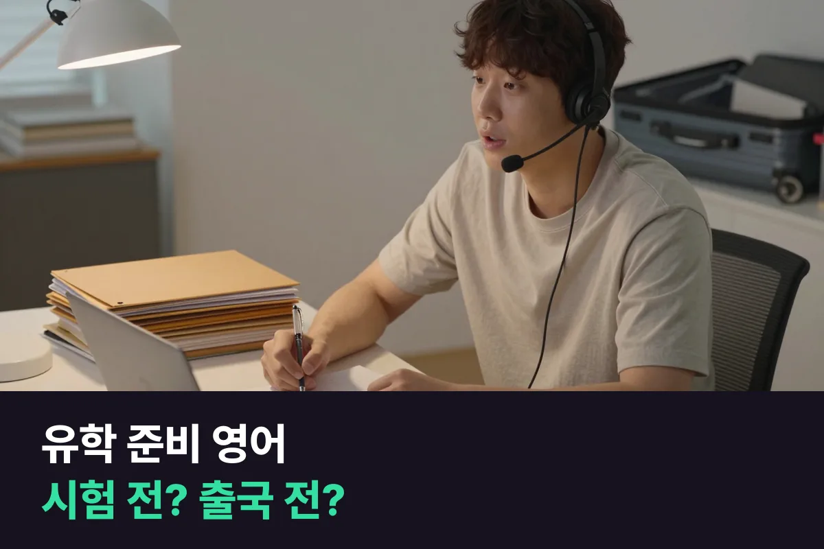 해외 대학원 준비, 1:1 영어 수업을 아이엘츠 시험 전에 몰아 들을까 출국 전에 몰아 들을까