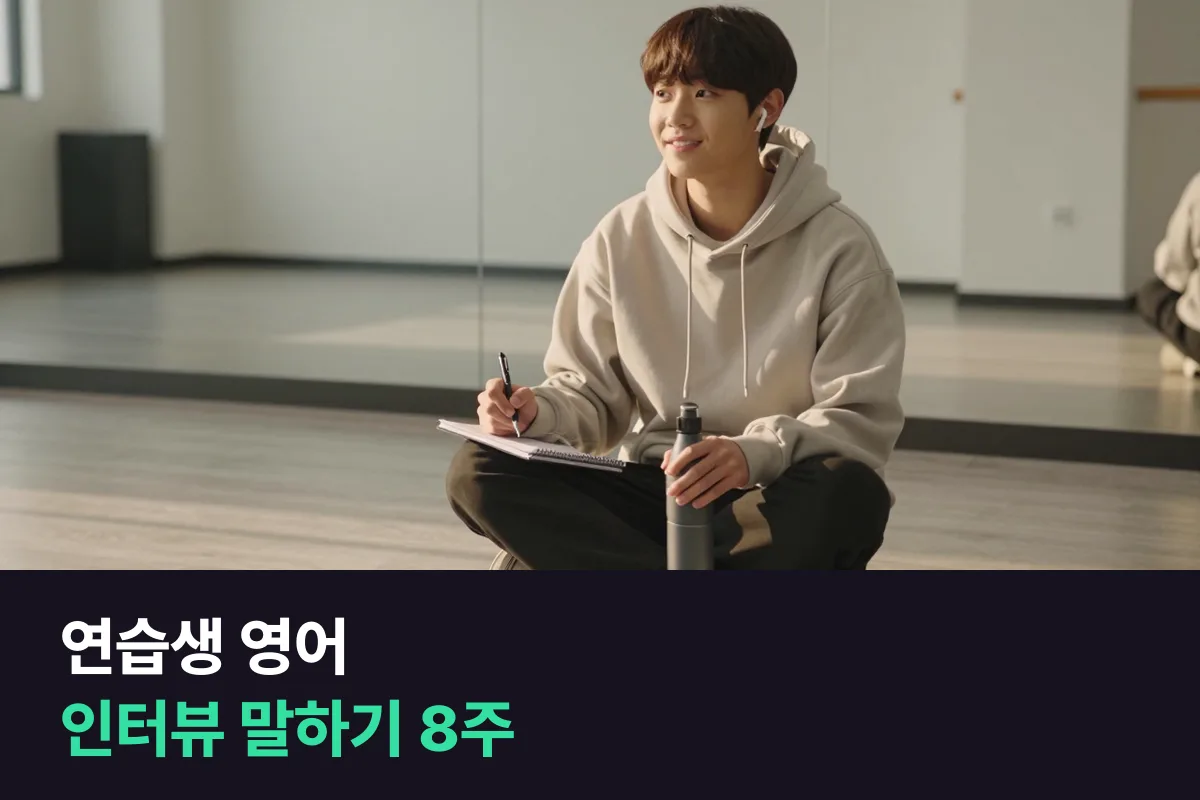 K팝 연습생은 영어 인터뷰를 어떻게 준비하면 되나요?
