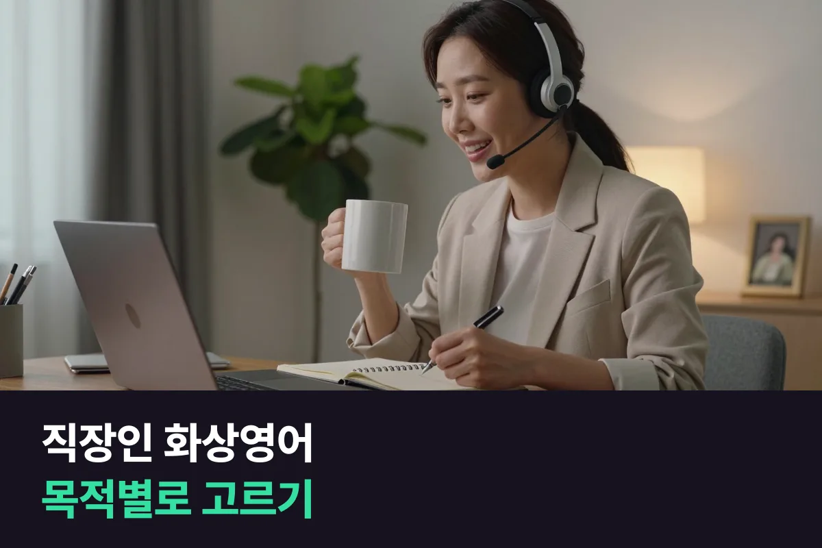 직장인 화상영어 업체 추천 6곳 중에서 내 목적에 맞는 곳을 고르는 법