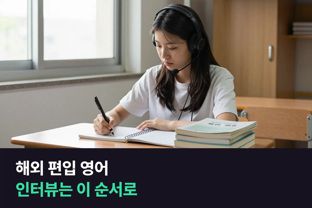 해외 대학 편입을 준비하는 대학생, 말하기와 인터뷰는 어떤 순서로 준비할까요?