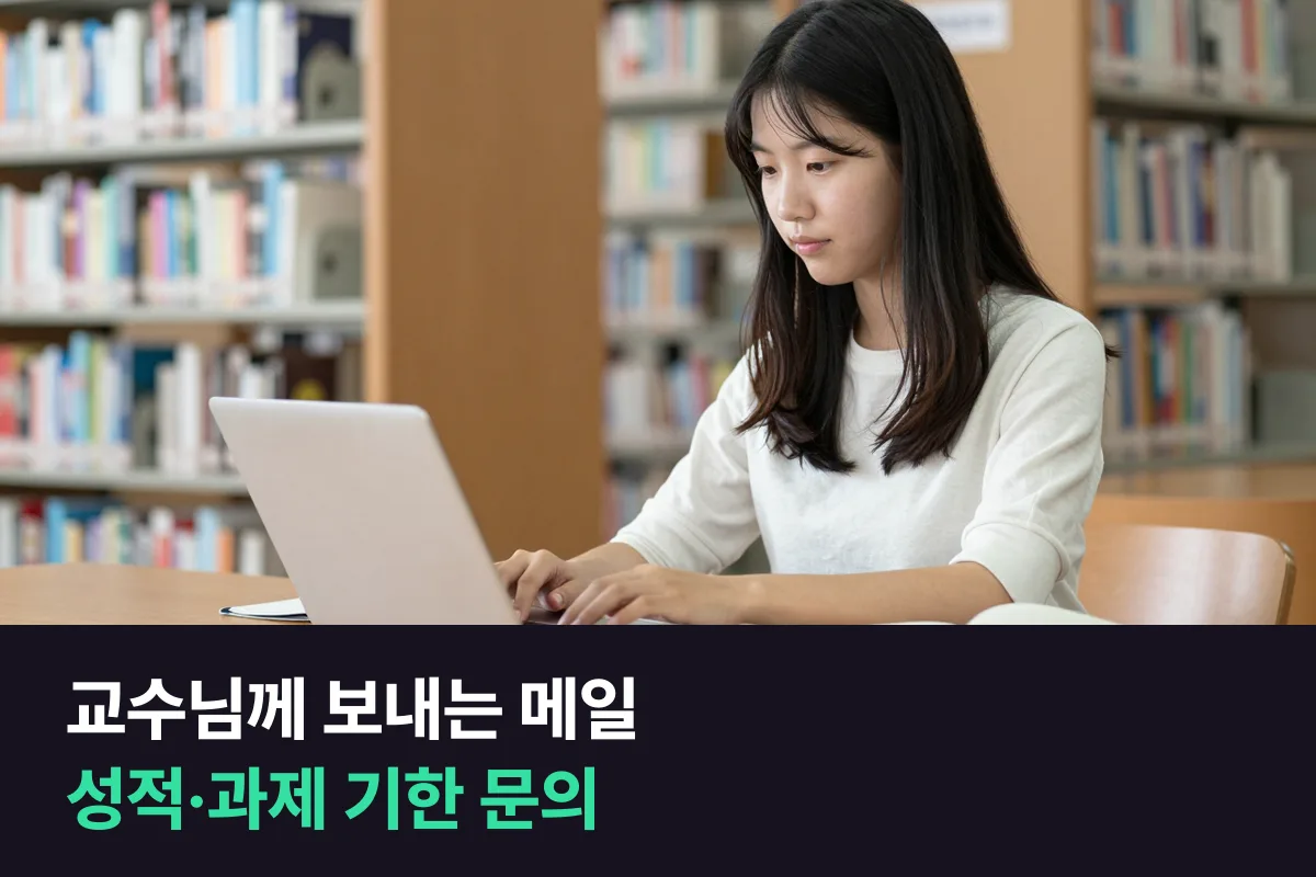 해외 대학 교수님께 성적과 과제 기한을 묻는 영어 메일, 이렇게 써 보세요