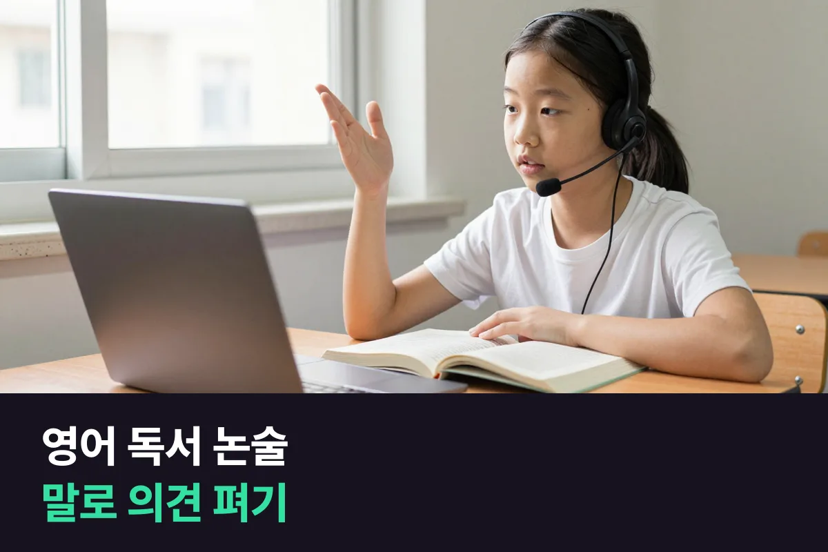 초등 고학년, 영어 독서 논술 학원과 디베이트 과정 화상영어 중 무엇을 고를까요?